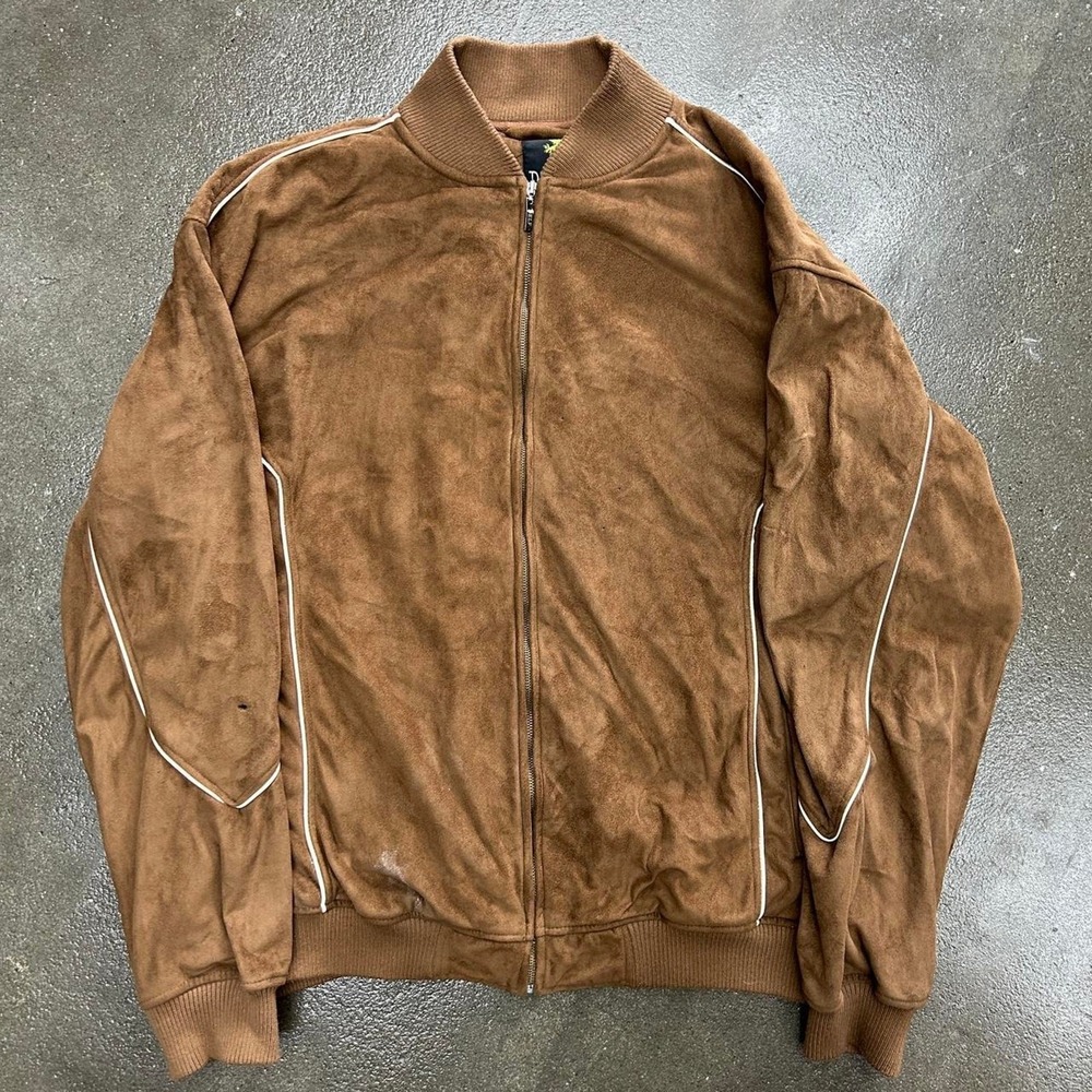 Vintage Y2K Delf Trading Inc Size 2XL Bomber Jacket